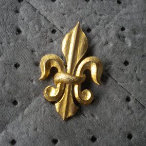 Vintage MCM Rare Marvella Large brooch Gold Plated